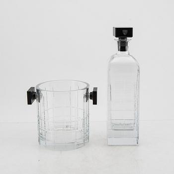 Jan Johansson, a 32 pcs glass service "Street" from Orrefors later part of the 20th century.