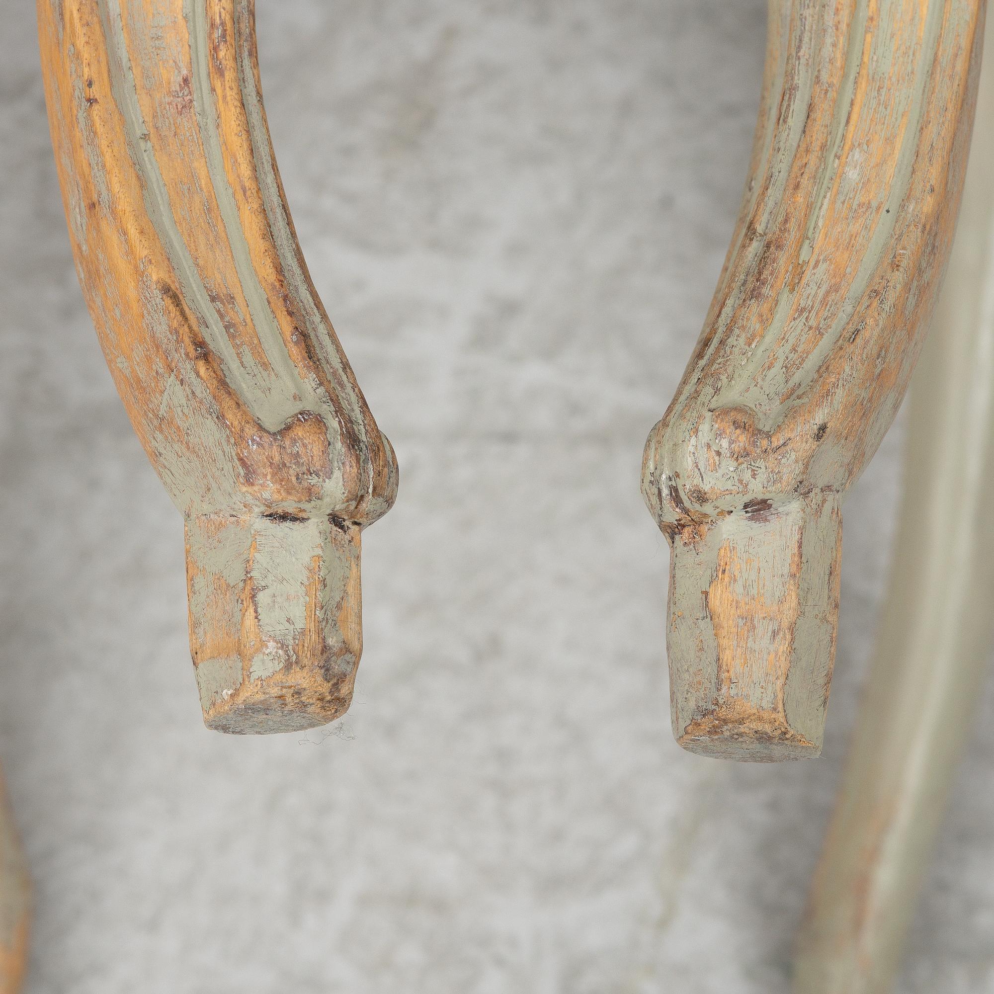 Stolar, ett par rokoko, 1700-talets mitt.