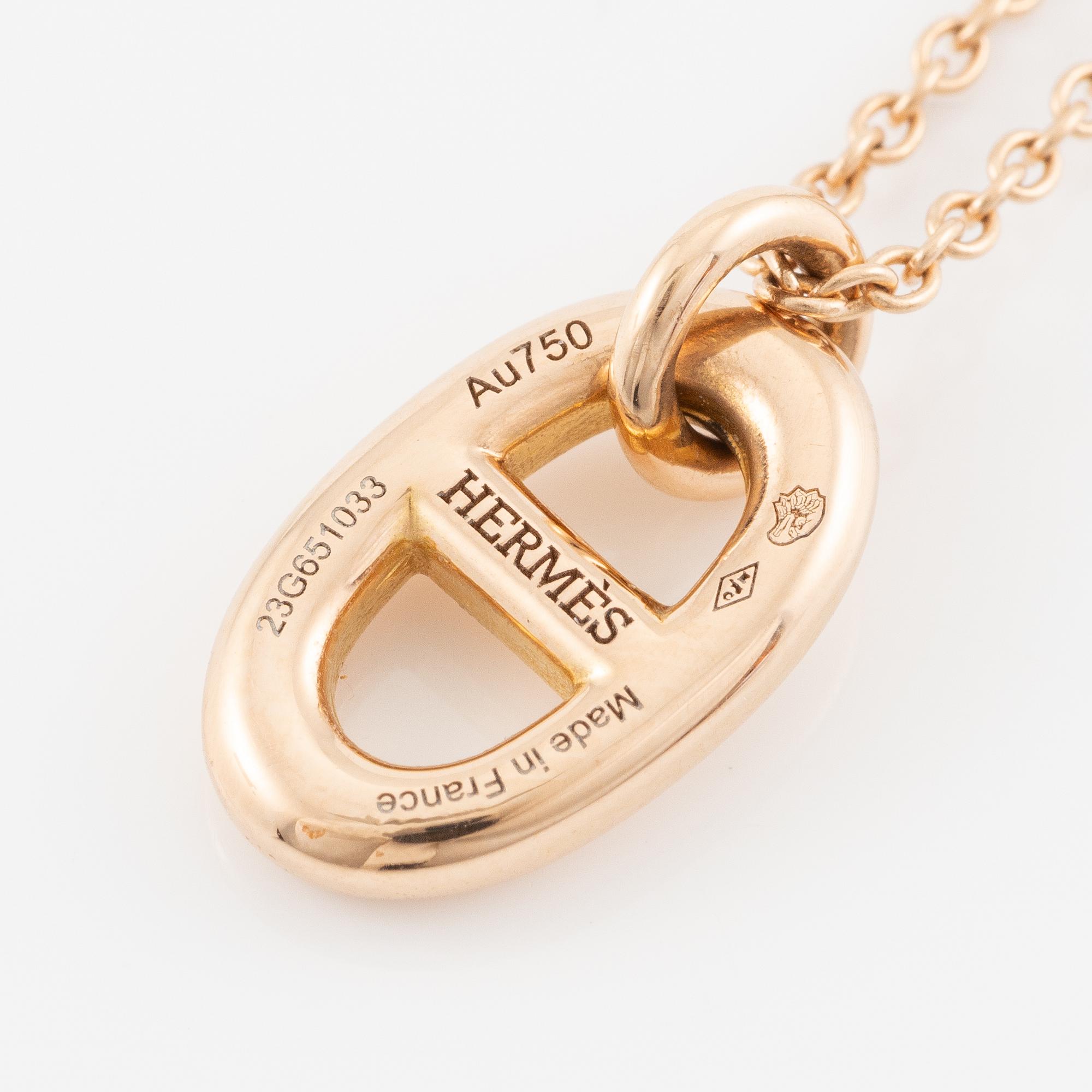 Hermès, collier, "Farandole", 18K guld,.