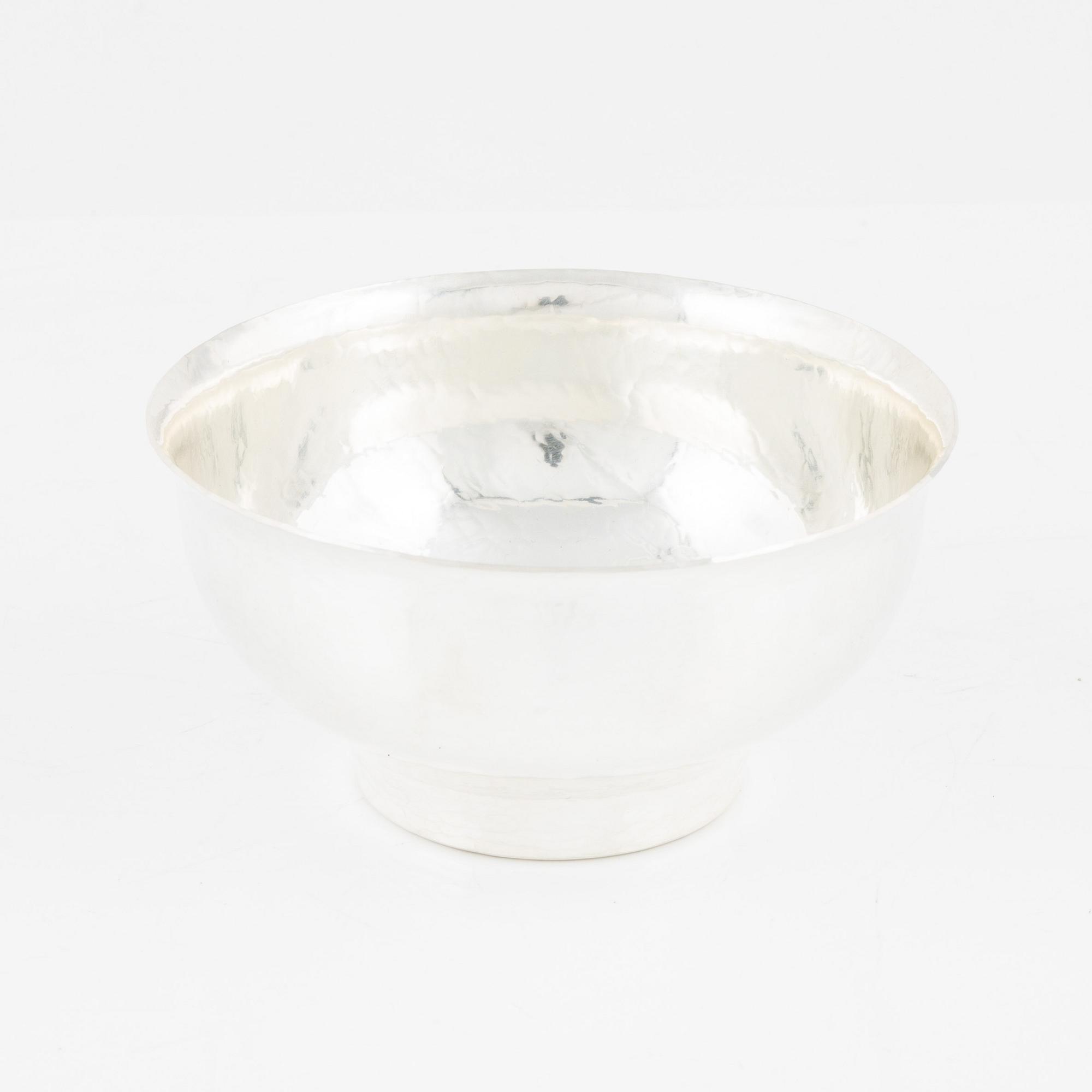 Atelier Borgila, a sterling silver bowl,  Stockholm 1999.