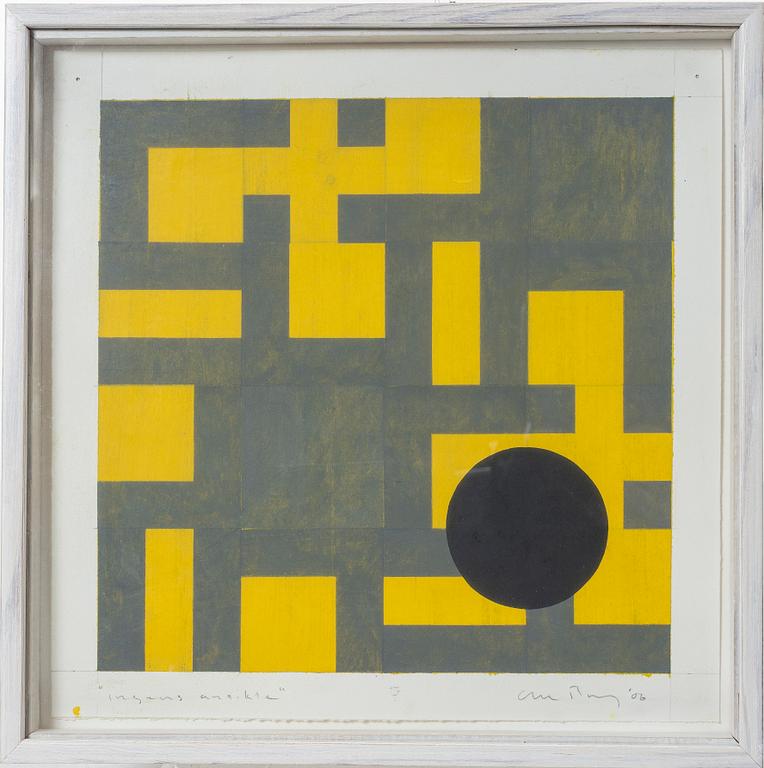 Olle Borg, "Ingens ansikte".