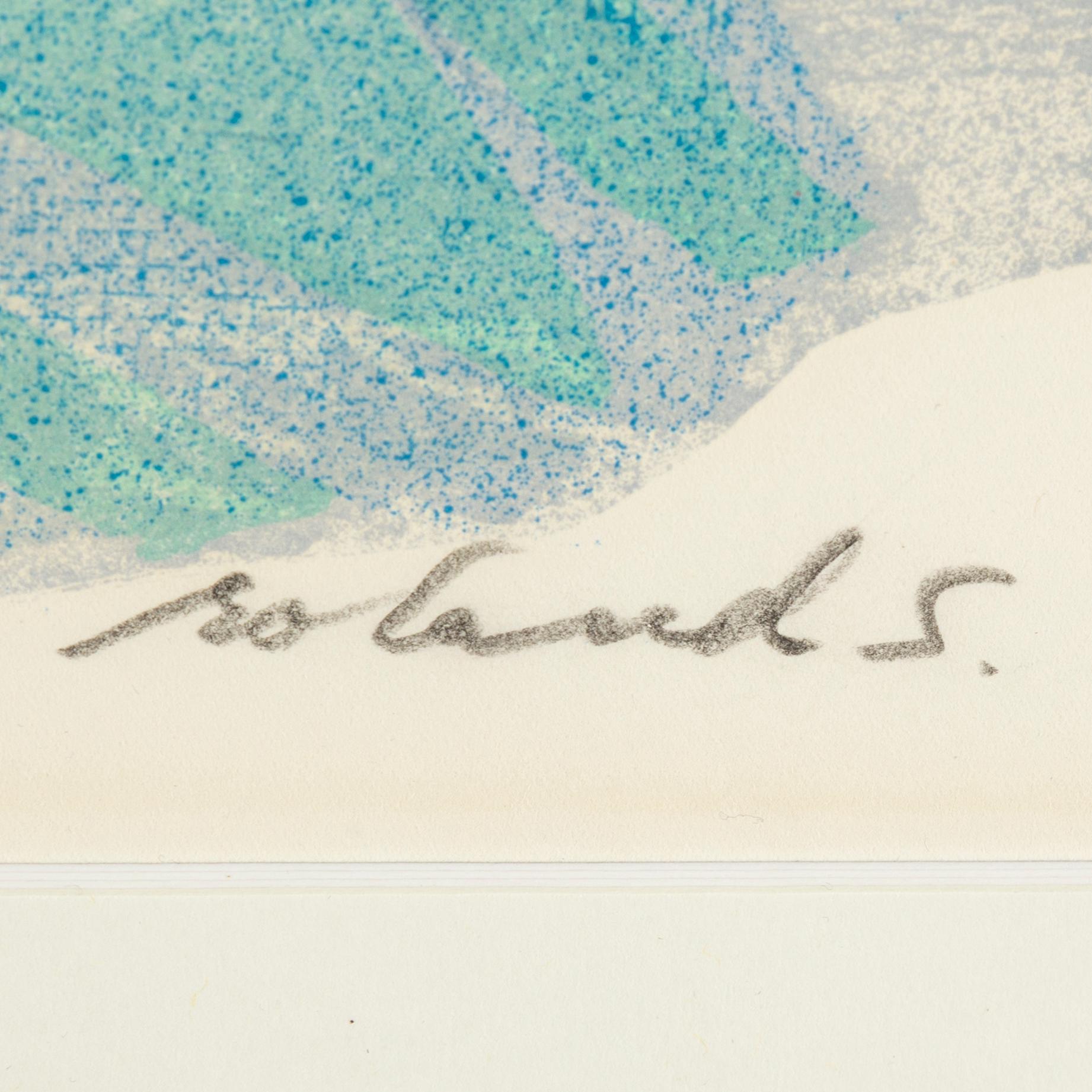 ROLAND SVENSSON, colour lithograph. Signed and numbered H.C. X/XXXV.