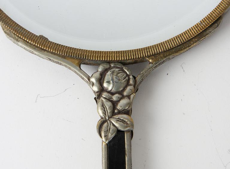 HANDSPEGLAR, 3 st, 1900-tal.