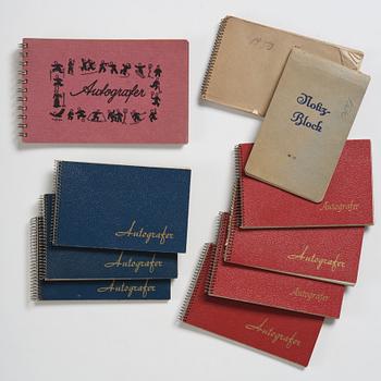 Lotte Laserstein, 10 small sketchbooks with drawings.