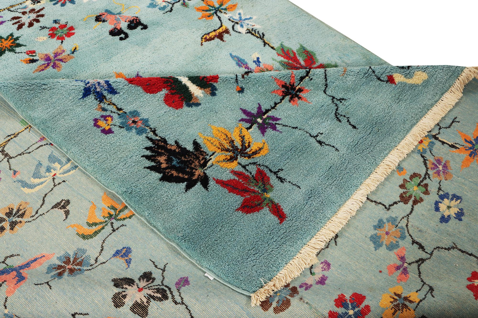 An oriental carpet, a. 370 x 261 cm.