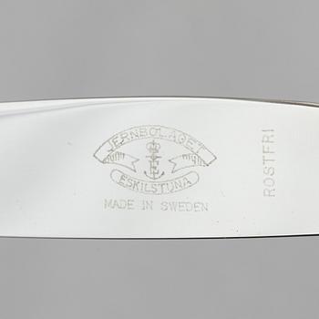 A Swedish 156 piece silver table-cutlery with wood box, mark of company Nordiska Kompaniet, Stockholm 1917.
