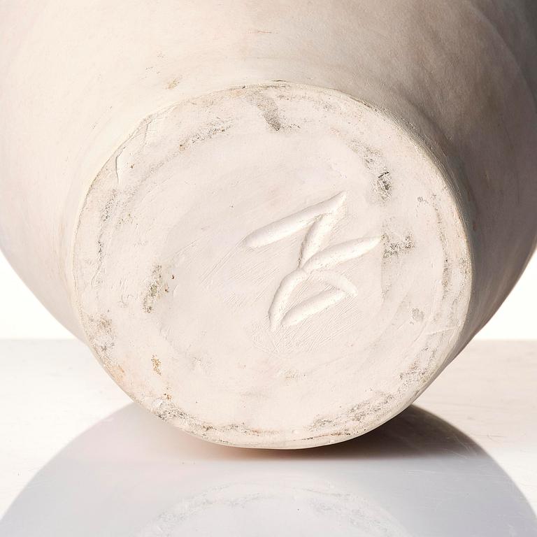 Dagmar Norell, a stoneware sculpture/vase, own workshop, Spånga, probably 1980s.
