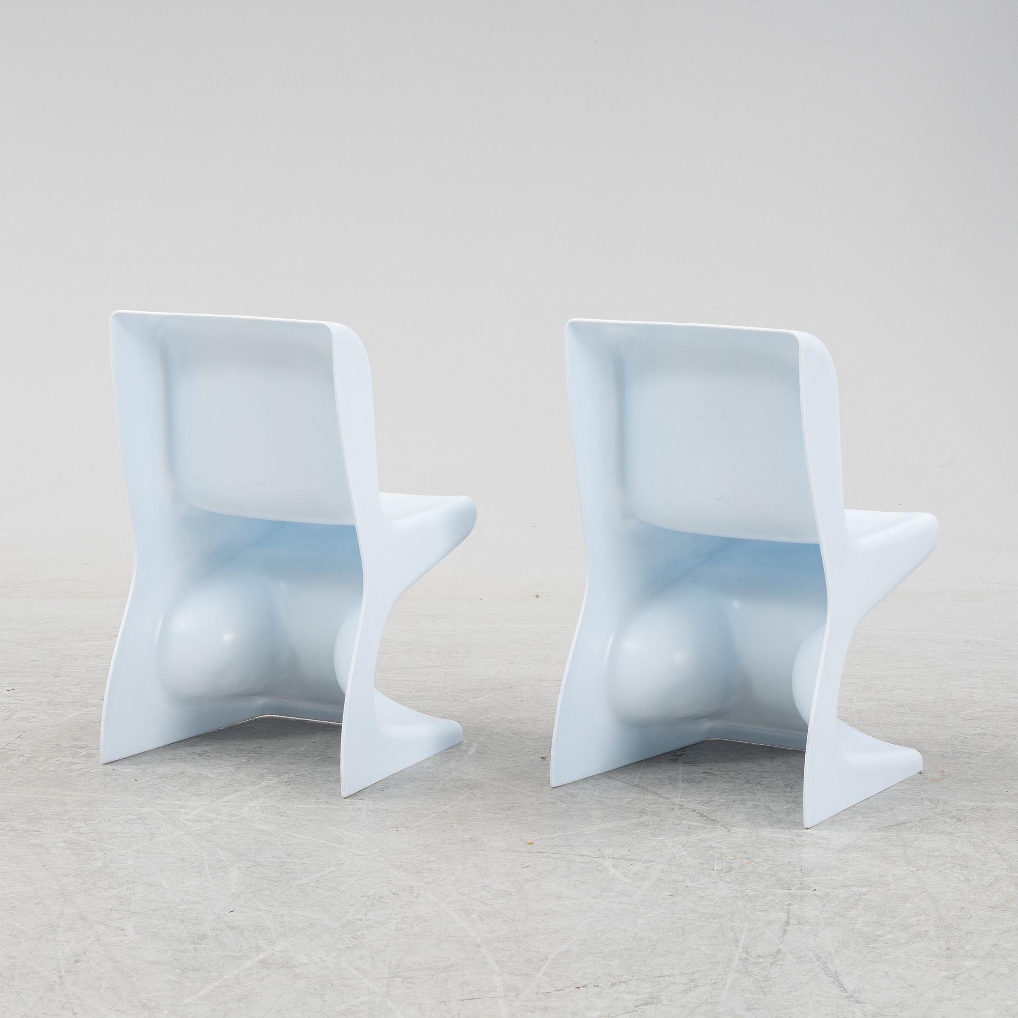 Patrick Gingembre, barnstolar, ett par, Selap, Frankrike, 1970-tal.