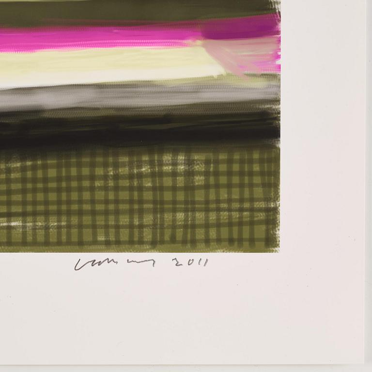 David Hockney, "My Window: No. 778, 17th April 2011".