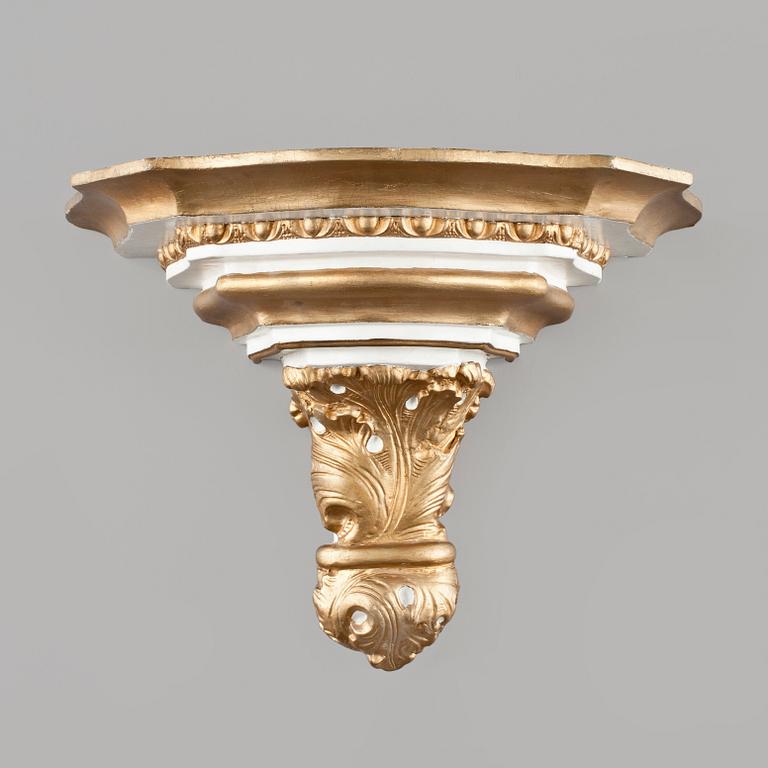 VÄGGKONSOL, eklekticism, 1800-tal.