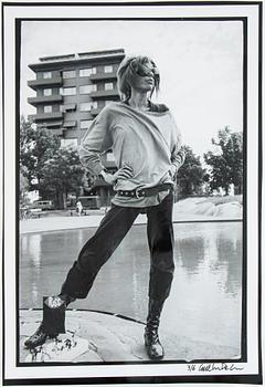 Carl Johan De Geer, photo, signed 3/6.