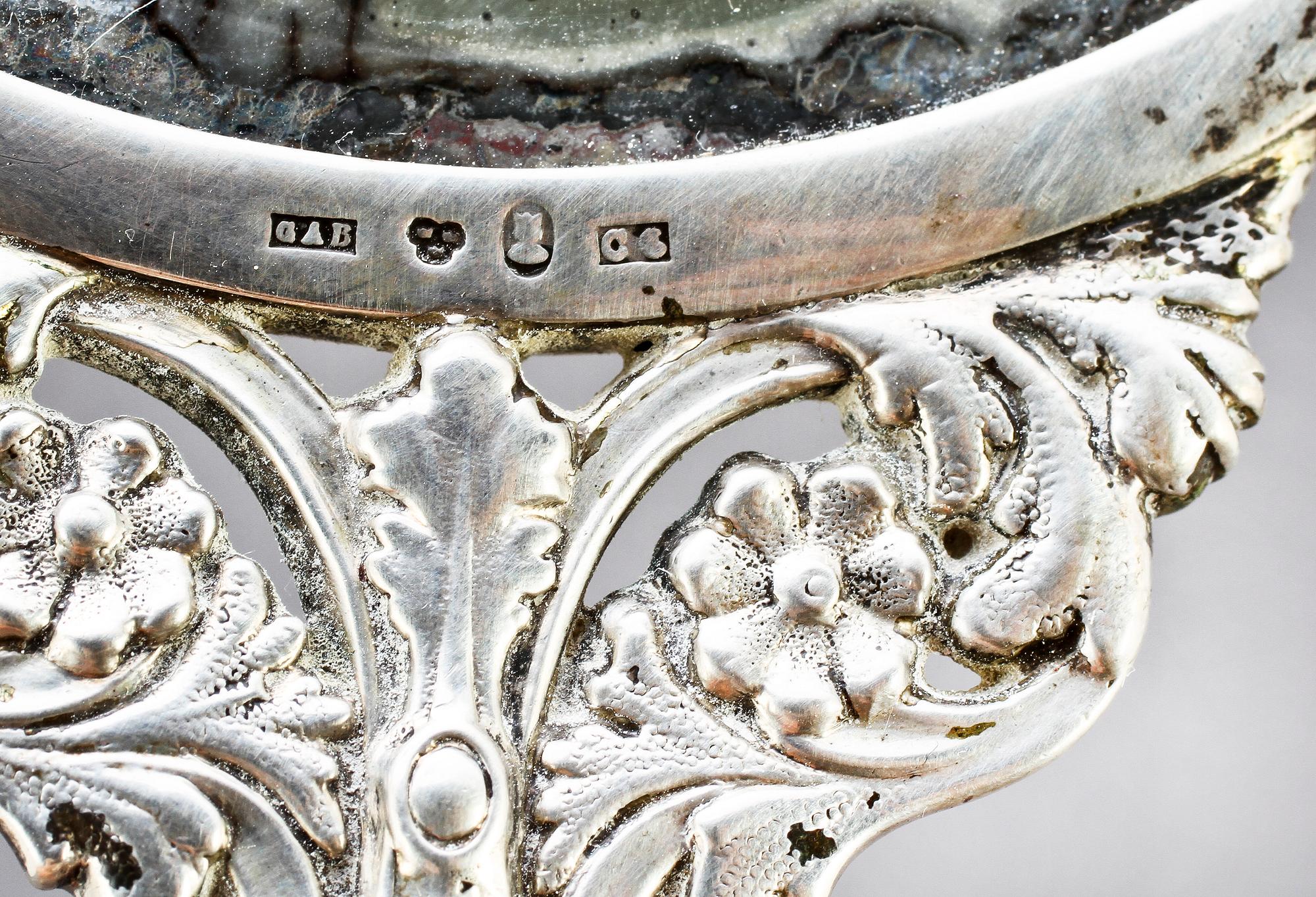 PARTI SILVER, 3 delar, bl a GAB, Stockholm, 1881. Tot. v. 413 g.