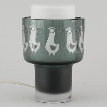 OVE SANDBERG, bordslampa, Kosta, 1900-talets andra hälft.