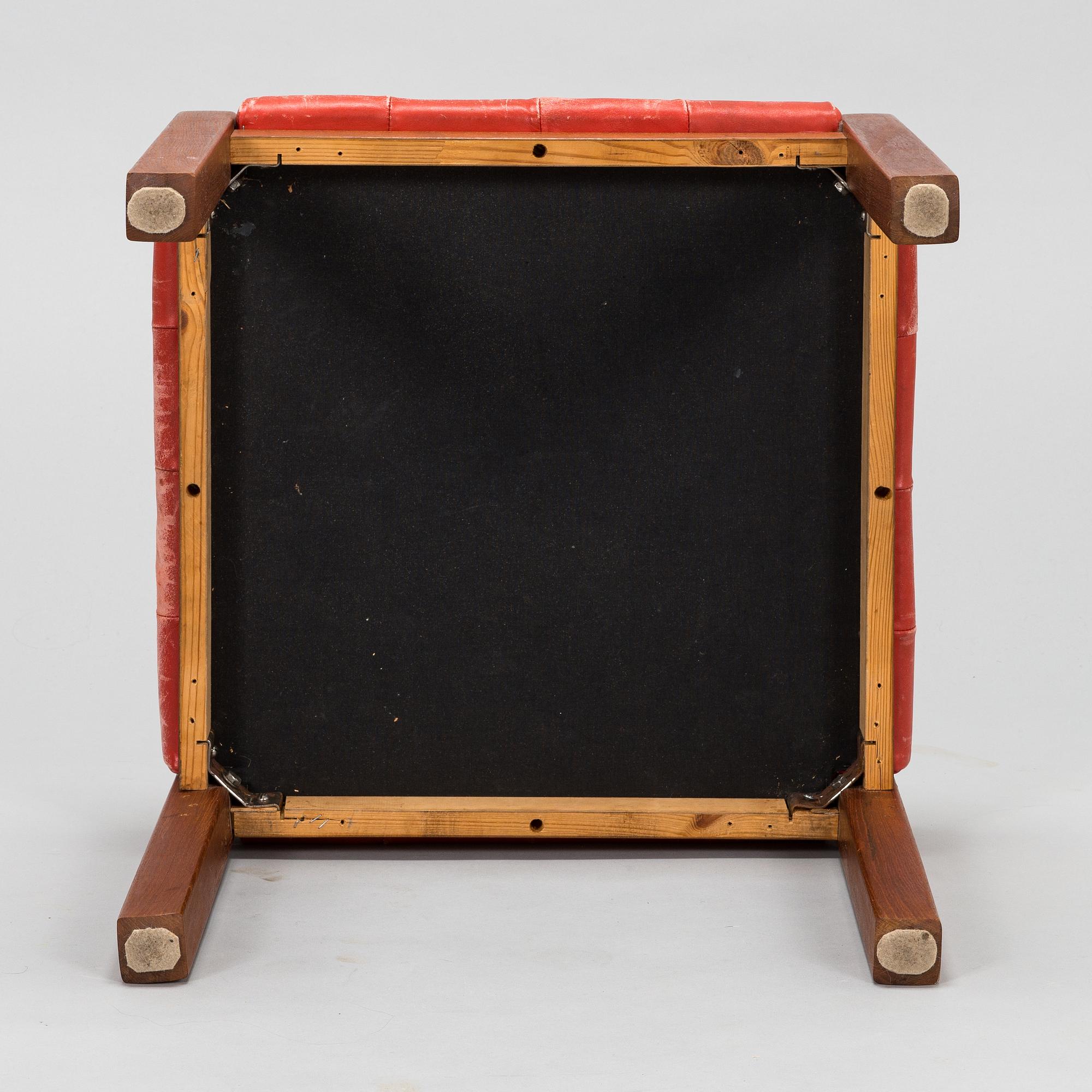 A 1960s ottoman.