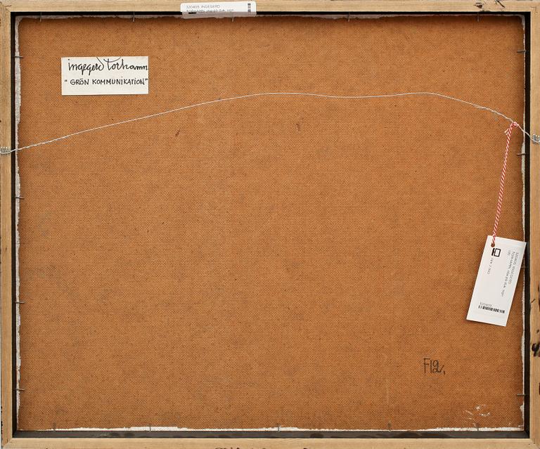 INGEGERD TORHAMN, olja på duk, sign.