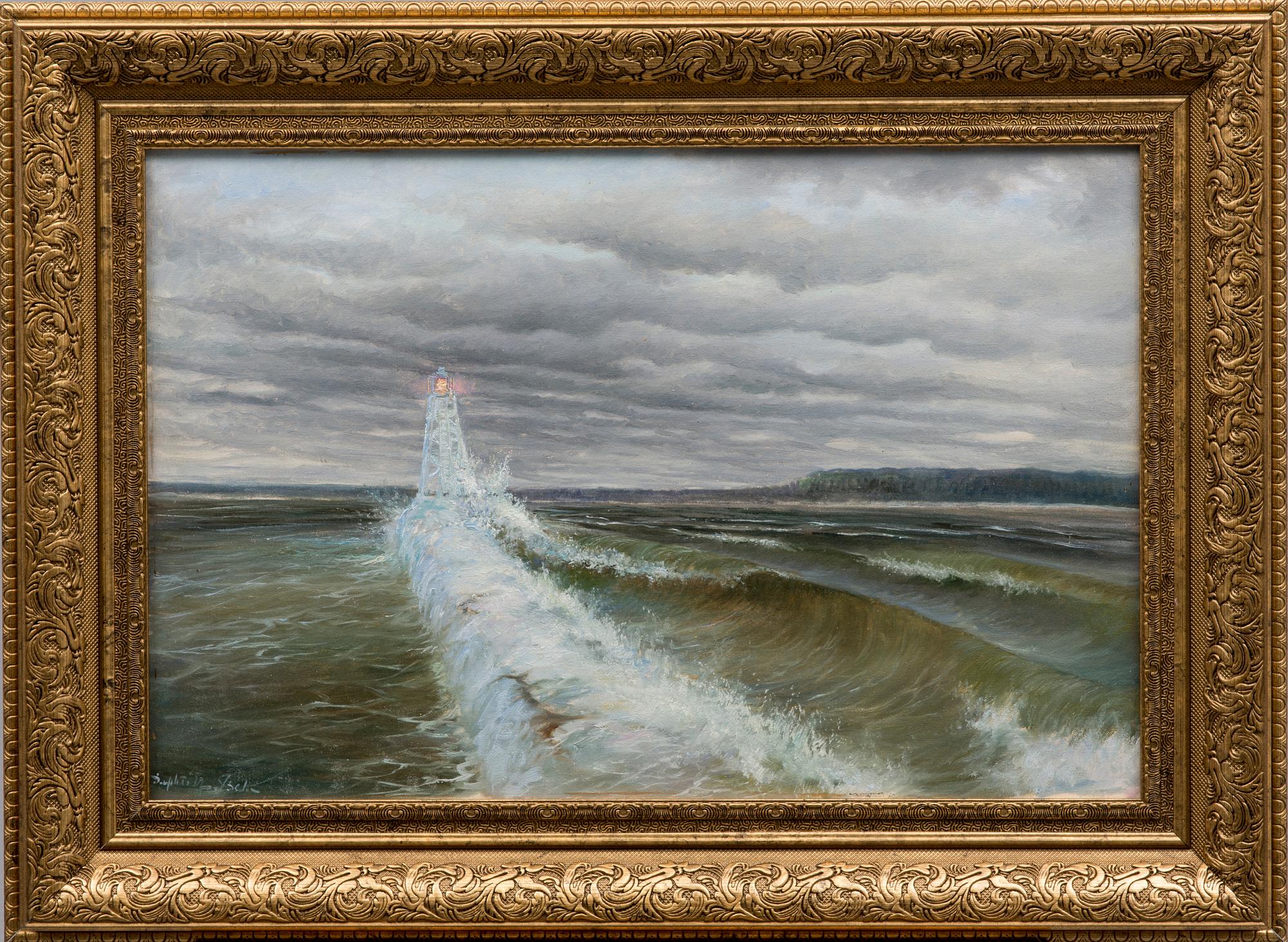 NIKOLAI TERVAKORPI, olja på duk, signerad och daterad.