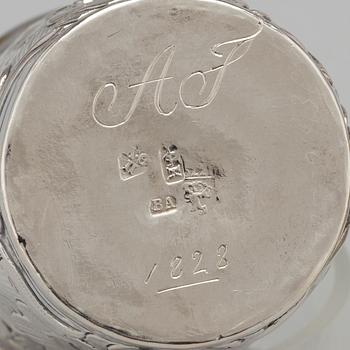 BÄGARE, 5 st, Moskva 1700-talets slut /1800-talets början.