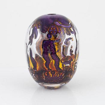 Jan-Erik Ritzman, an 'Ariel' vase, Transjö, dated -02.