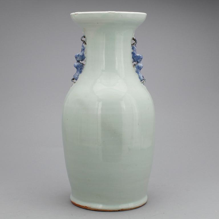 URNA, porslin, kina, 1800-tal.