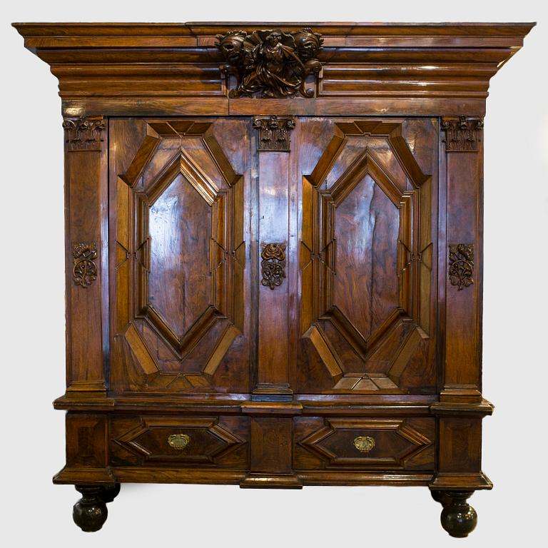 A Baroque circa 1700 cupboard.