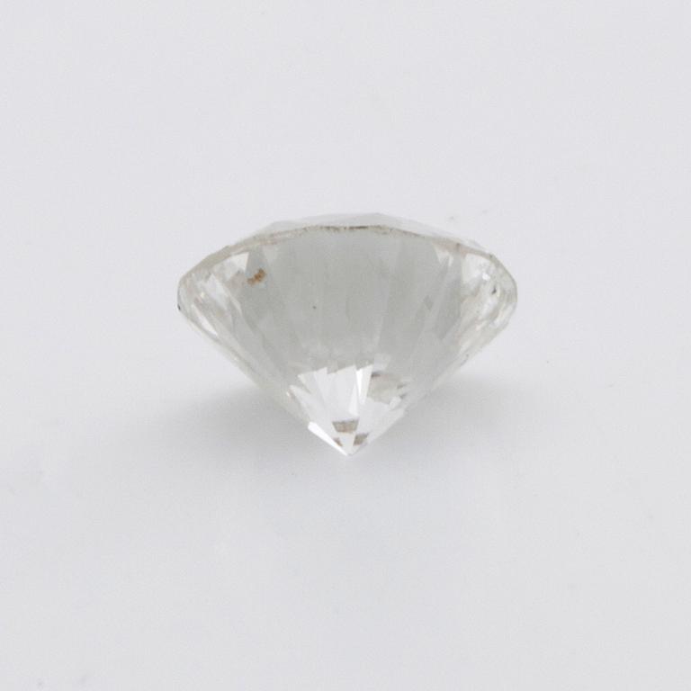 BRILJANT, lös sten, ca 0,65 ct, ca G-H SI.
