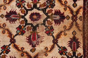 A Masulipatnam carpet, north India, c. 402 x 333 cm.