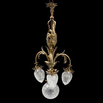 Ceiling lamp, late 20th century.