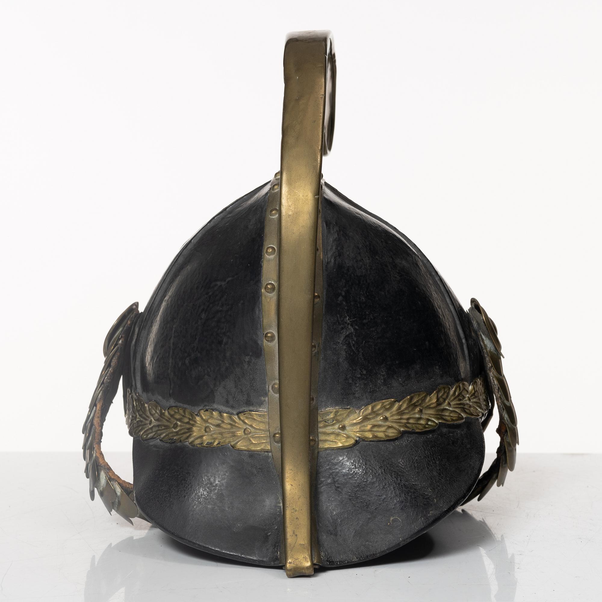 Hjälm, svensk, m/1846 för dragoner.