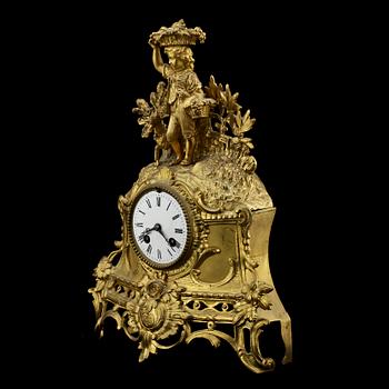 BORDSPENDYL, nyrokoko, sekelskiftet 1800/1900.