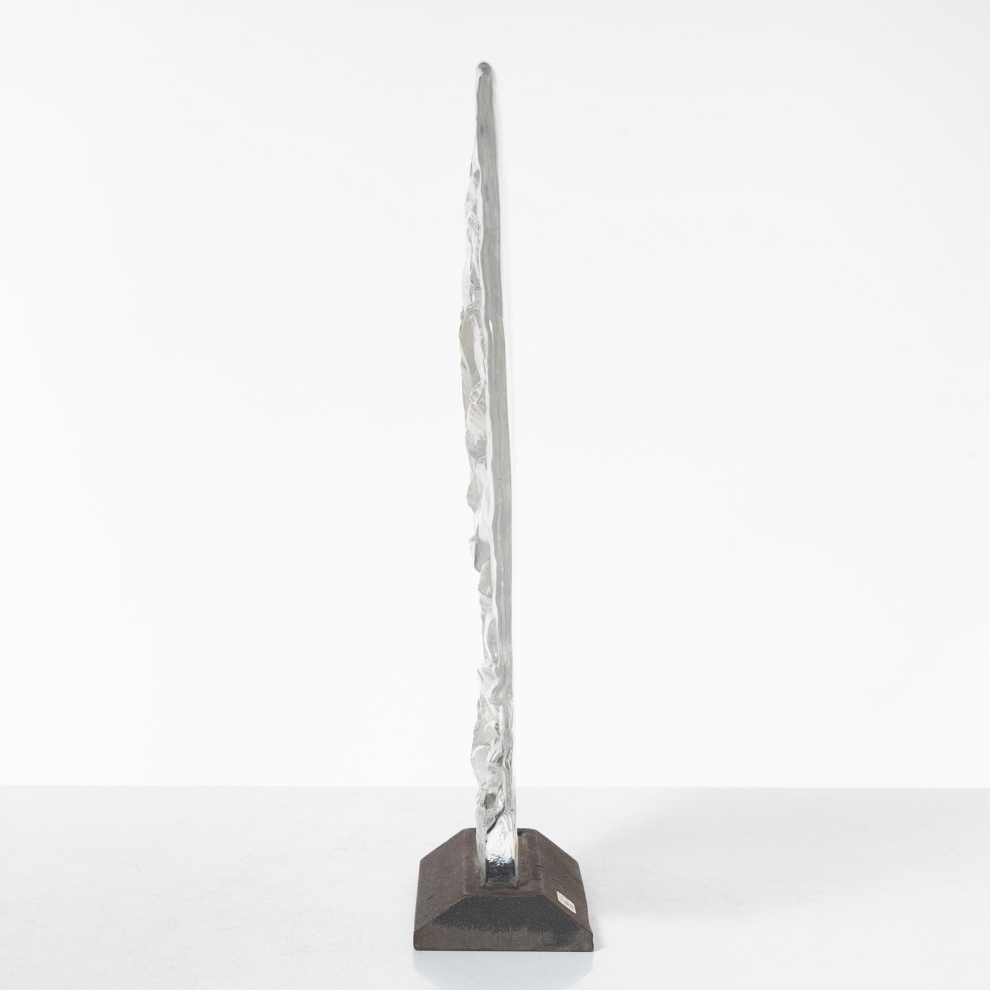 Christer Sjögren, sculpture, glass, Lindshammar.