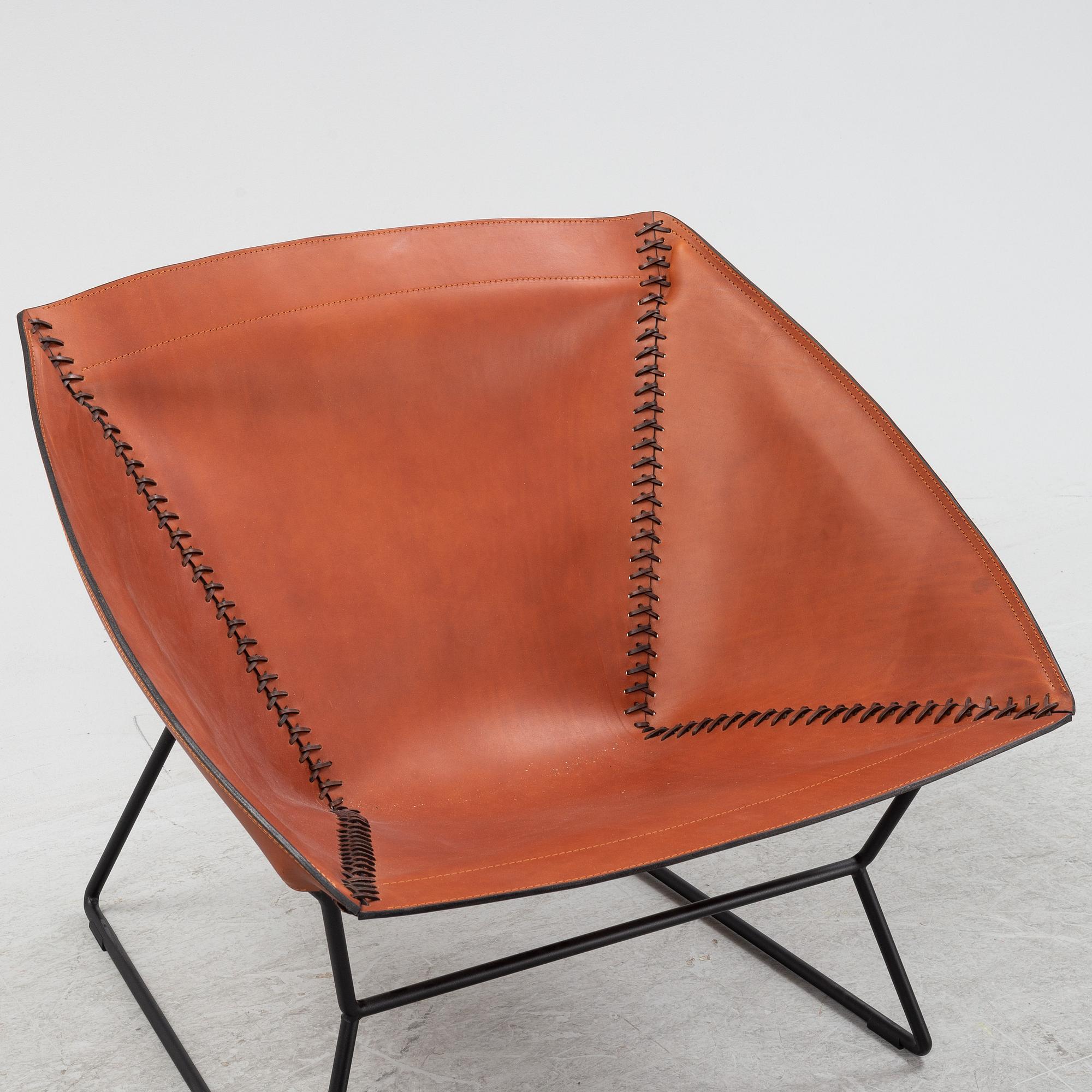 Dennis Marquart, a 'Stitch Chair' easy chair, Ox Denmarq.
