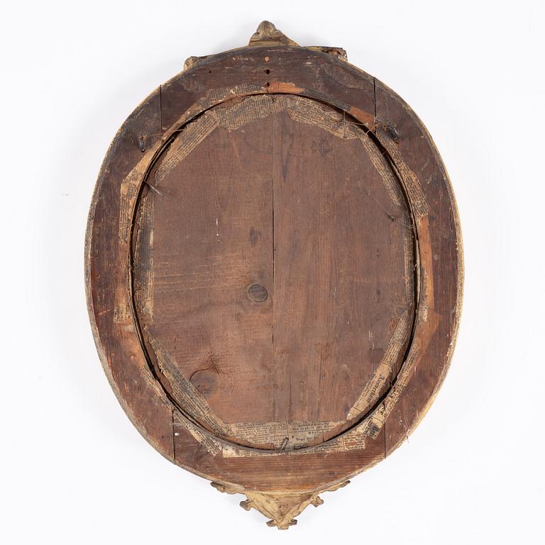 Unknown artist, 18th Century, oil on canvas. With a gustavian frame.