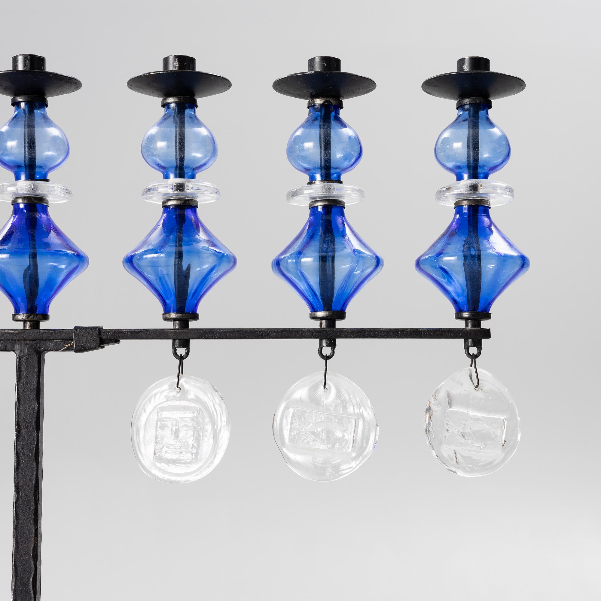 Erik Höglund, golvkandelaber, Boda Smide.