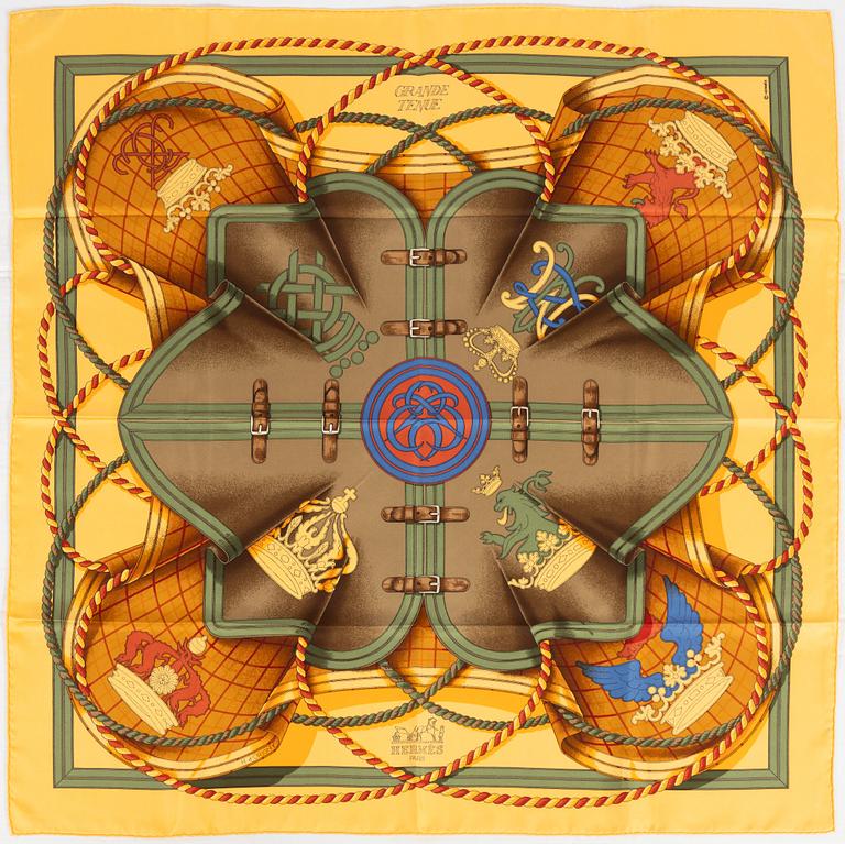 Hermès, scarf "Grand tenue".