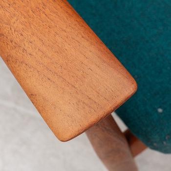 Finn Juhl, a model 138 armchair, France & Søn, Denmark, 1960s.