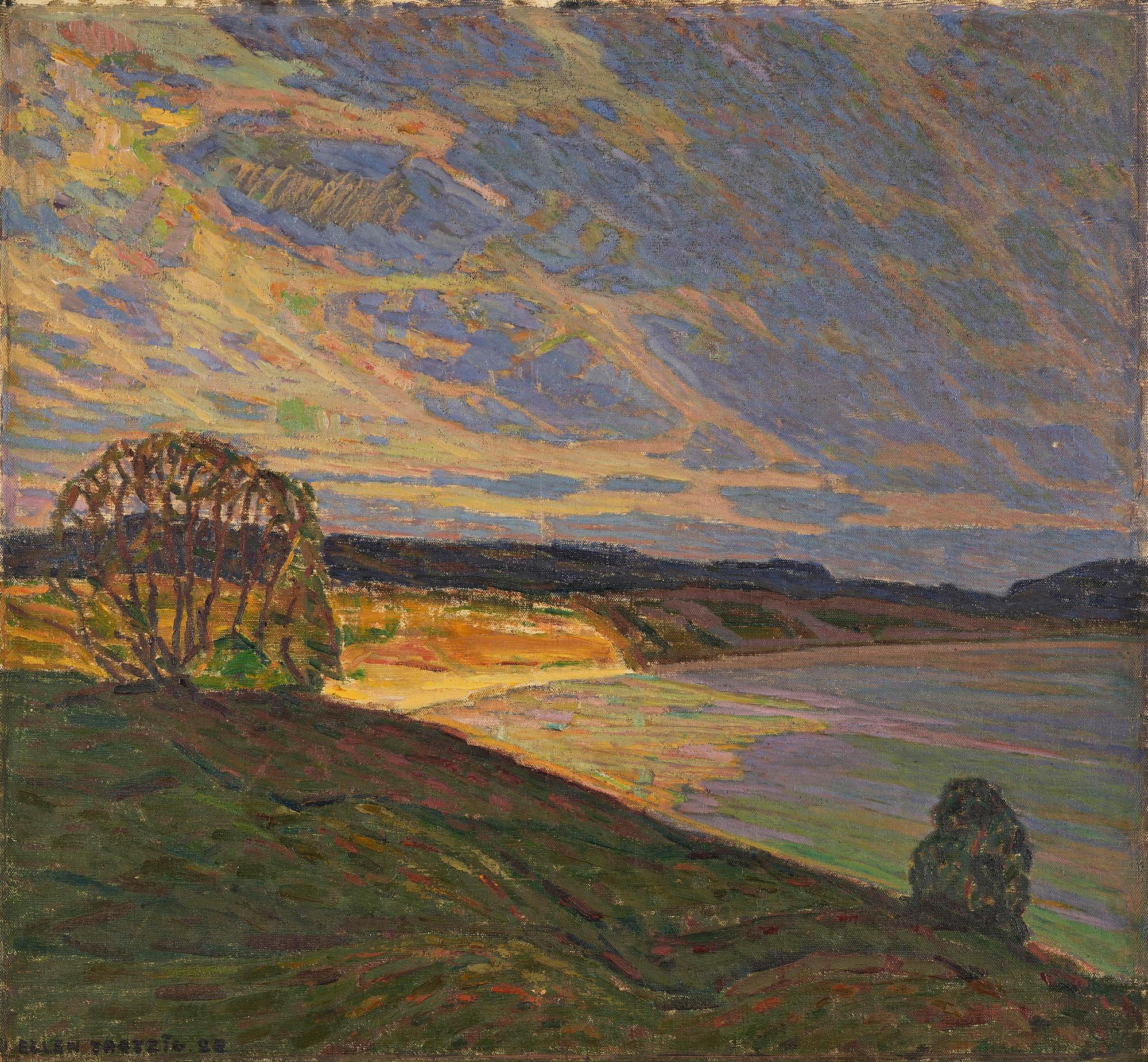 Ellen Trotzig, View from Vik, Skåne.