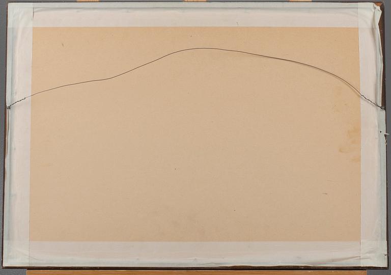 CRIS AF ENEHIELM, olja på papper, signerad.