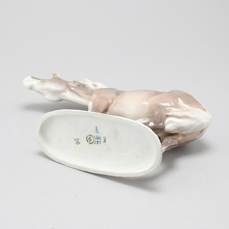 A porcelain figurine by Lauritz Jensen for Royal Copenhagen, second half of the 20th century.