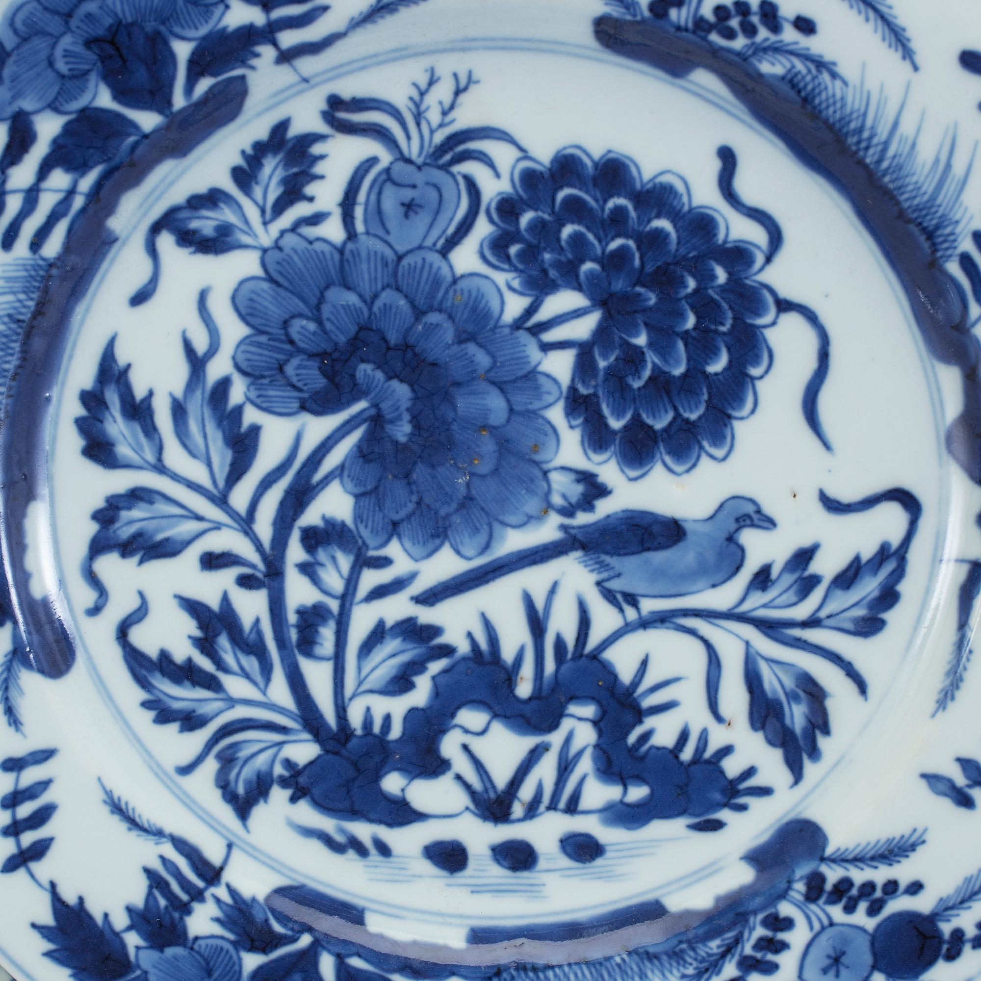 TALLRIKAR, 13 st, porslin, Kina, Qingdynastin, Kangxi (1662-1722).