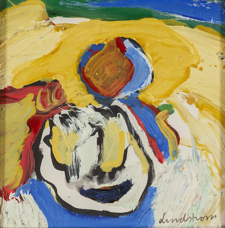 BENGT LINDSTRÖM, oil on canvas. Signed.