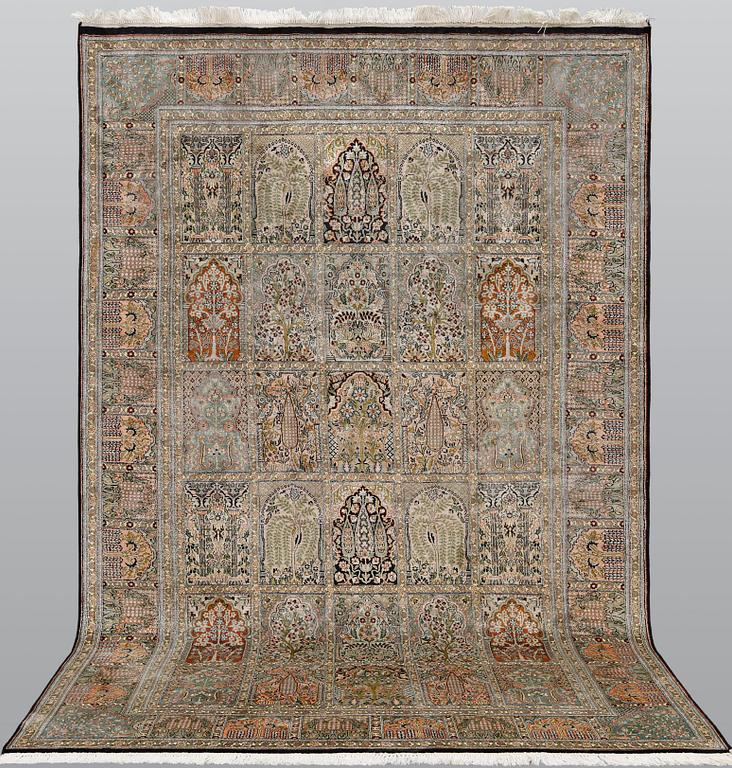 Matta, silke Kashmir, 295 x 178 cm.