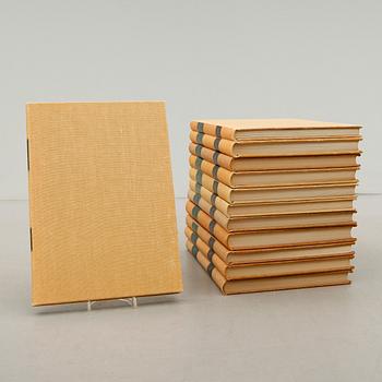 BÖCKER: SAK, 12 volymer, konstböcker, 1960-tal.