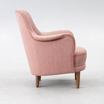 Carl Malmsten, an armchair, "Samsas", O.H. Sjögren, Tranås, 1983.
