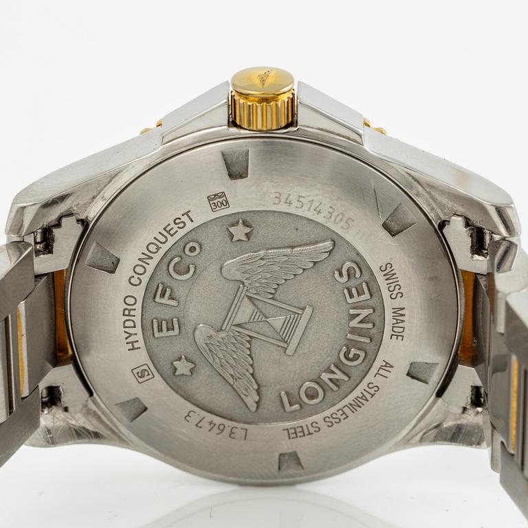 Longines, HydroConquest, wristwatch, 39 mm.