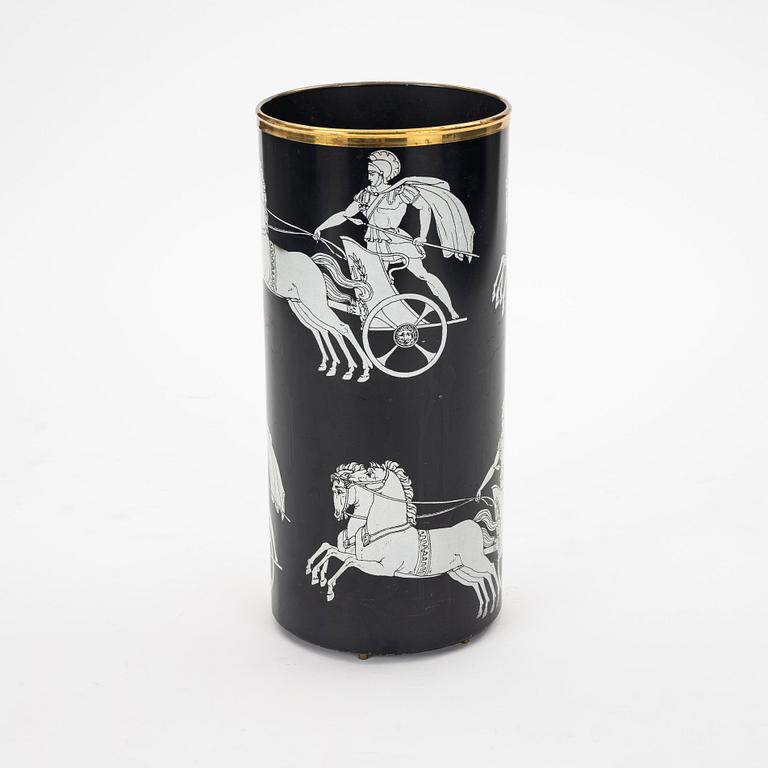 Piero Fornasetti, an umbrella stand, Studio Fornasetti Milan, Italy.