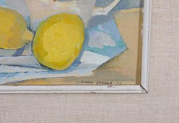 EKLUND, SVERRE. Olja på duk, sign o dat -56.