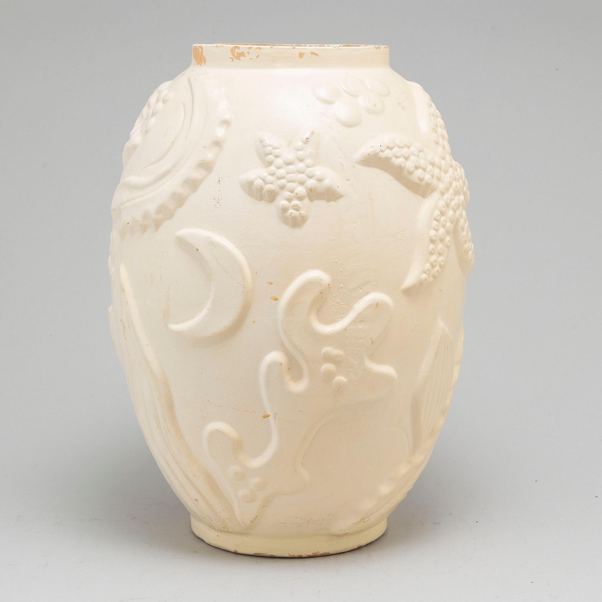 Anna-Lisa Thomson, , vas,  lergods, Upsala Ekeby, 1940/50-tal.