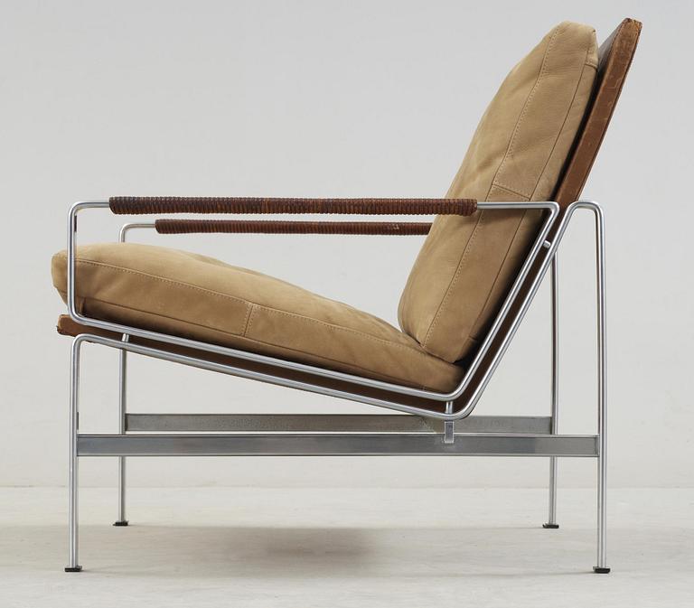 A Preben Fabricius & Jørgen Kastholm easy chair, Kill International, Germany 1960's.