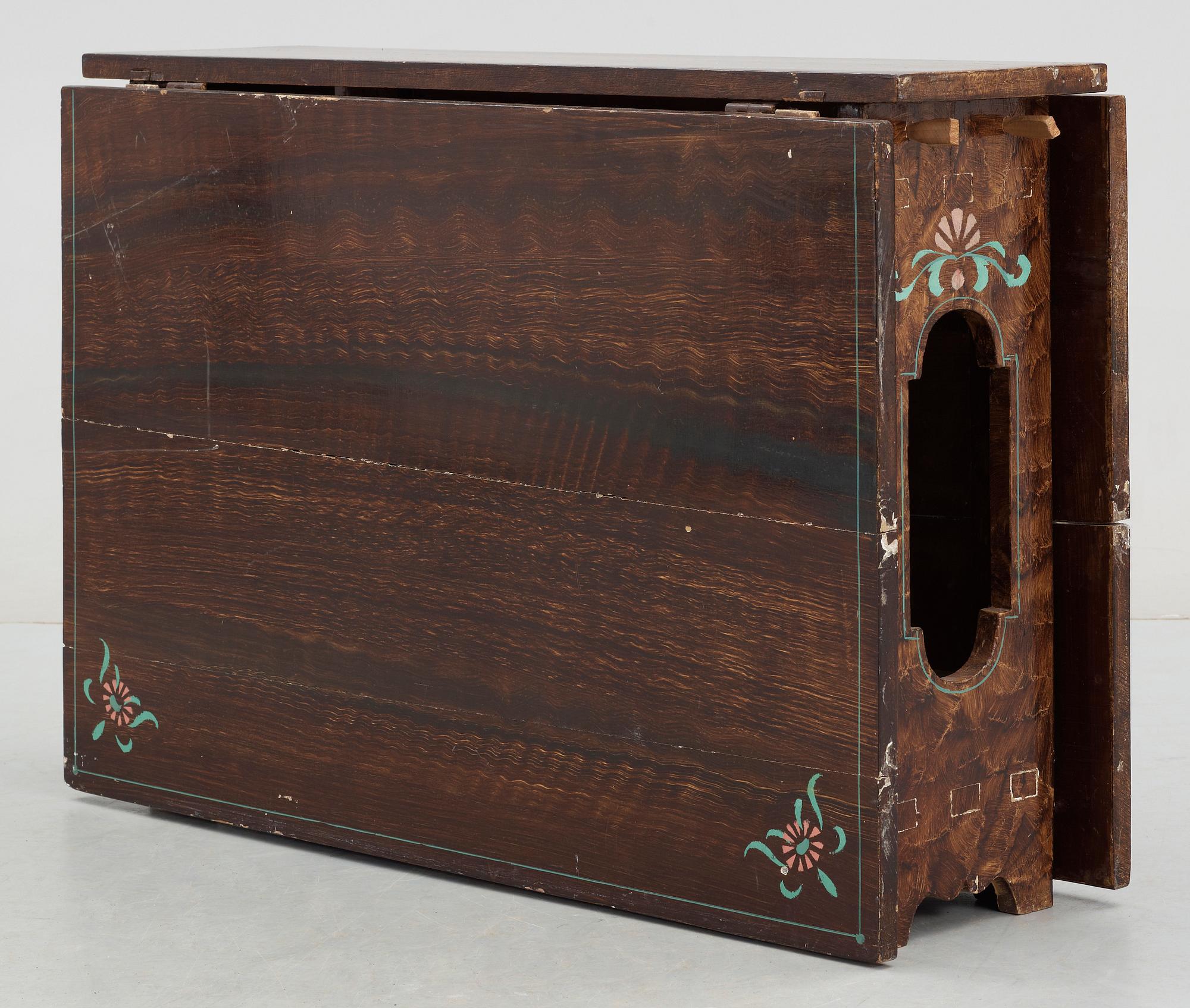 SLAGBORD, allmoge 1800-tal.