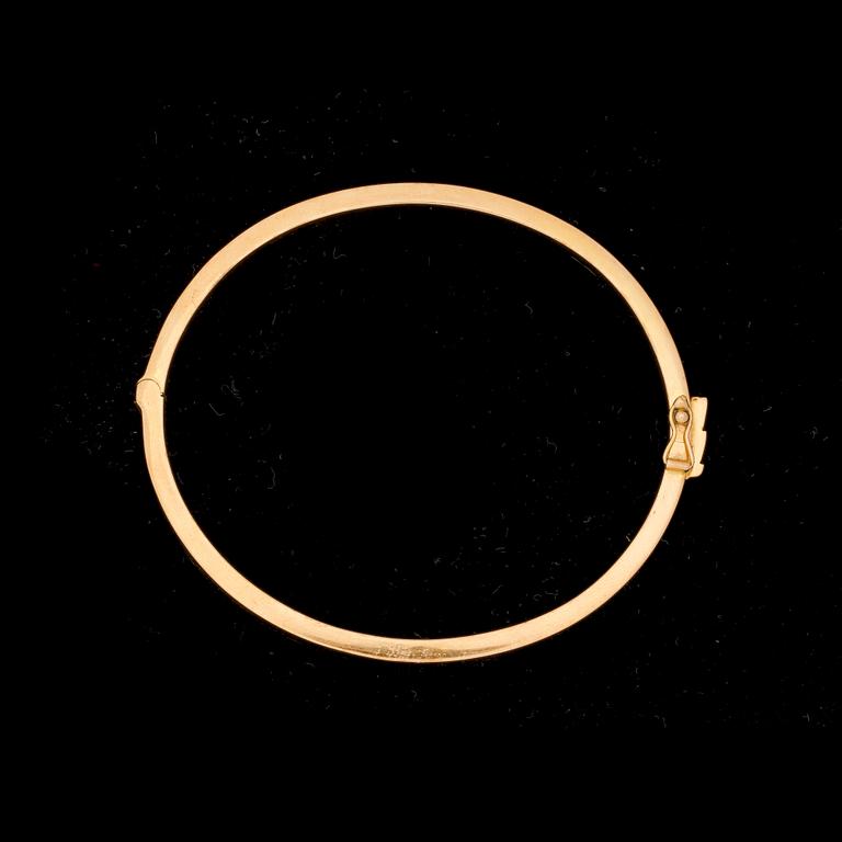 ARMBAND, 18k guld. Vikt ca 16 g.